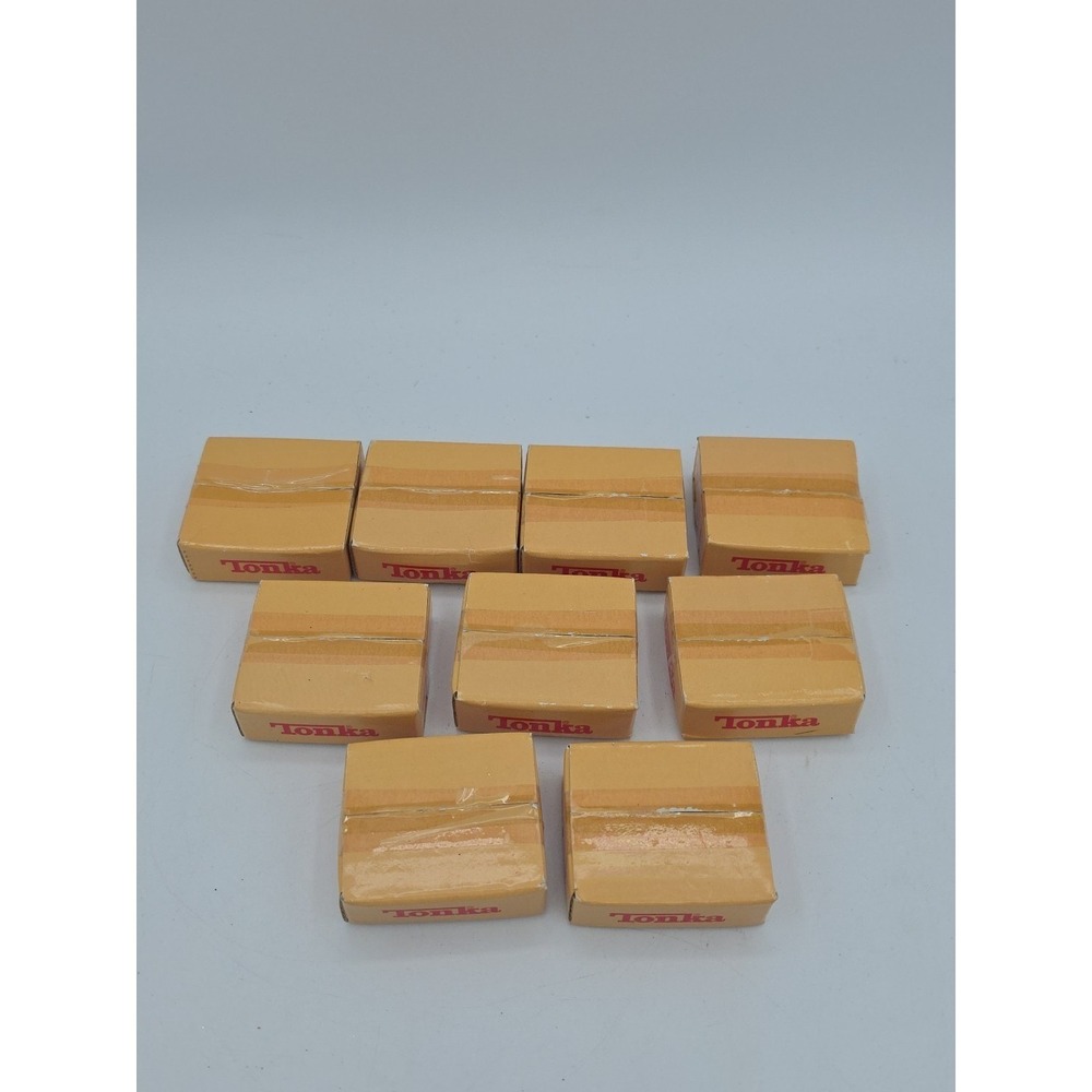 Vintage Y2K Tonka‎ Mini Moving Promo  Cardboard  Boxes LOT OF 9 - Picture 2 of 7